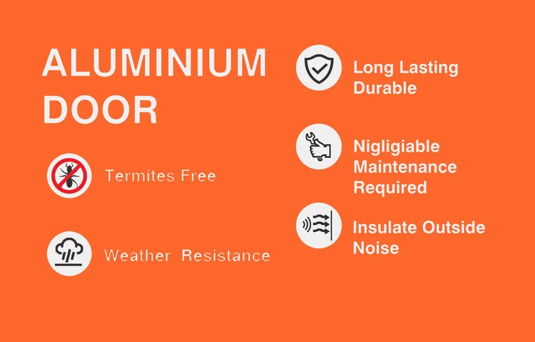 alumunium door